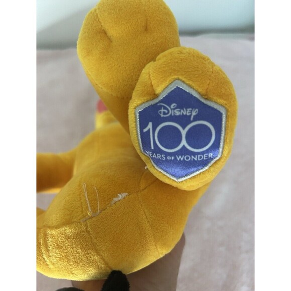 Disney 100th Anniversary Pluto Plush Toy - Picture 6 of 6